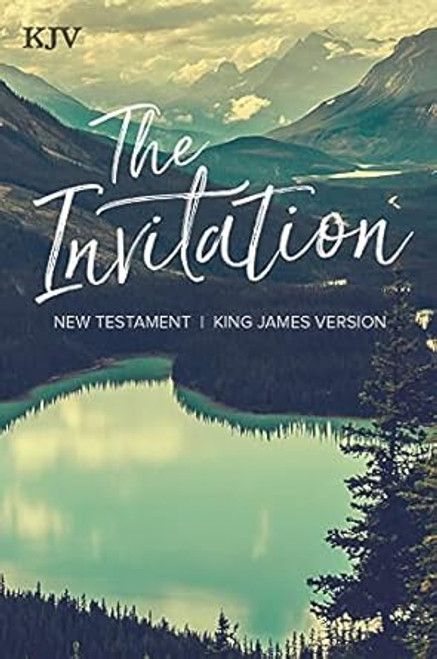 KJV The Invitation New Testament Black Letter Pure Cambridge