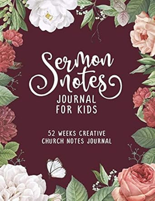 Sermon Notes Journal For Kids