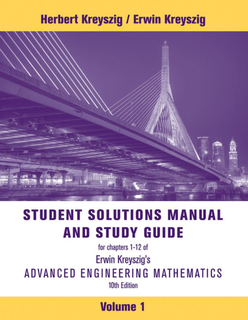 Advanced Engineering Mathematics 10e Volume 1
