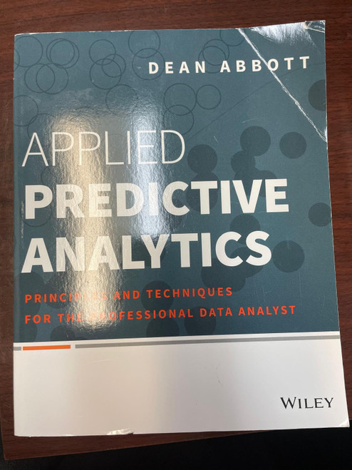Applied Predictive Analytics