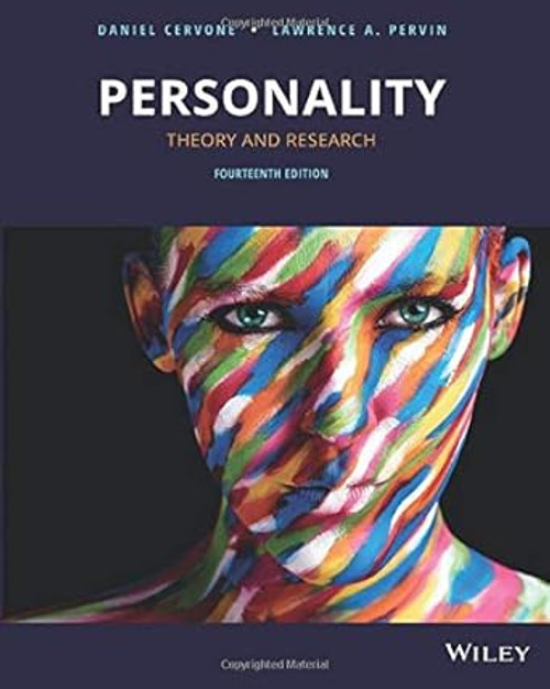 Personality: Theory and Research Fourteenth Edition