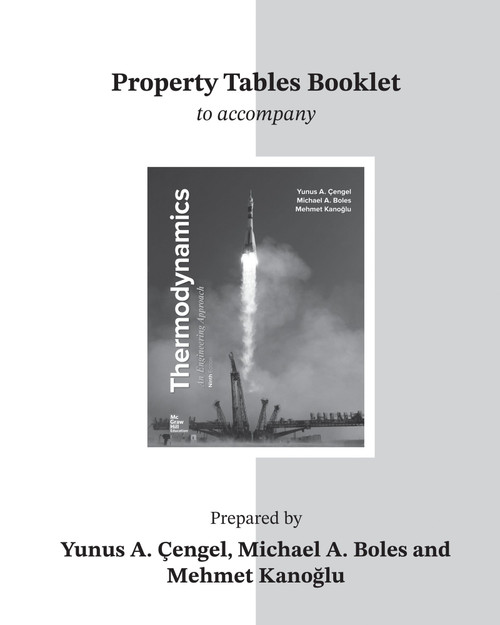 Property Tables Booklet for Thermodynamics
