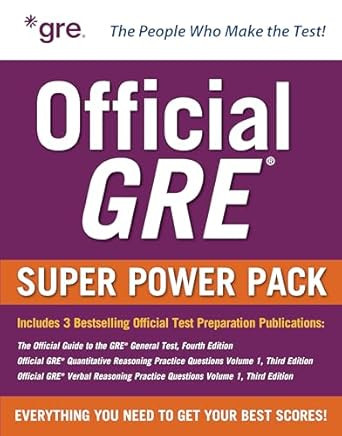 Official GRE Super Power Pack Third Edition