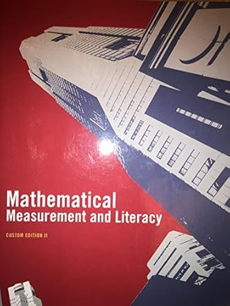 Mathematical Measurement & Literacy