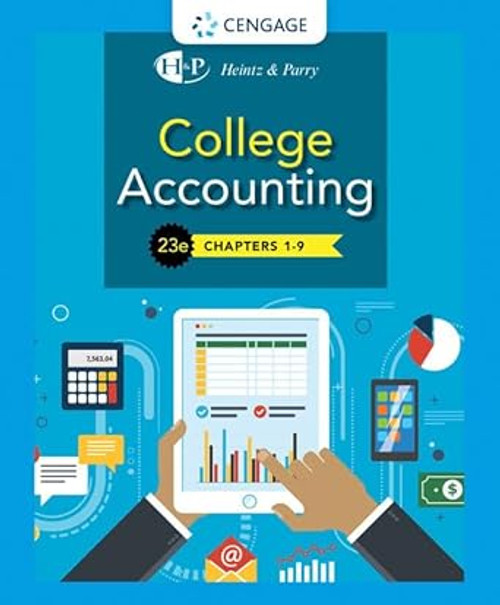 College Accounting Chapters 1- 9