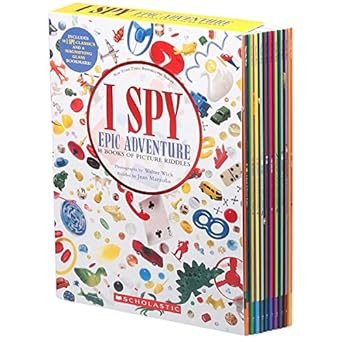 I SPY Epic Advanture 10 Books Of Picture Riddles Box Set
