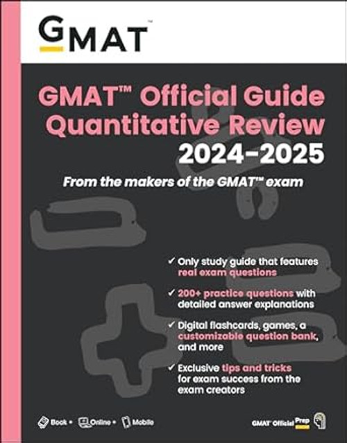 GMAT Official Guide Quantitative Review 2024-2025