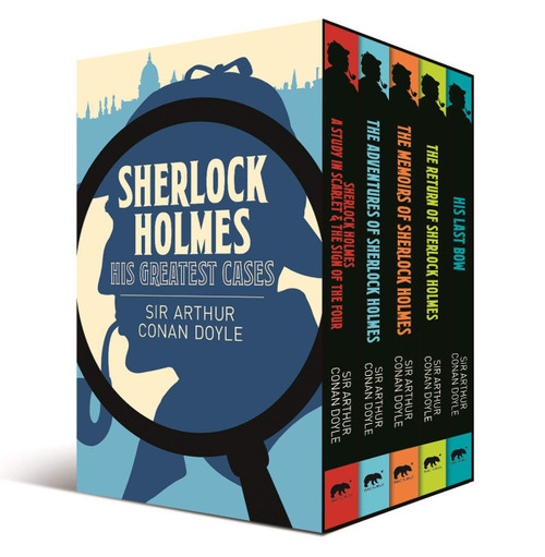 Sherlock Holmes: His Greatest Cases: 5-Book Boxed Set