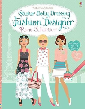 Sticker Dolly Dressing Fashion Designer