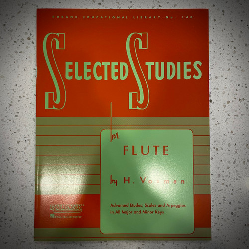 Selected Studies Flute Method Book | Advanced Etudes Scales and