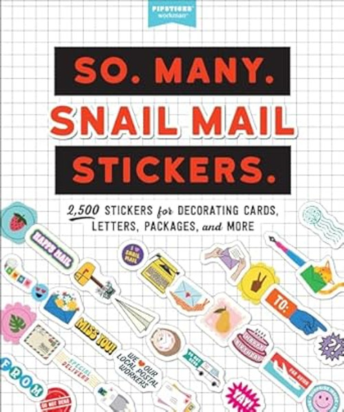 So. Many. Snail Mail Stickers
