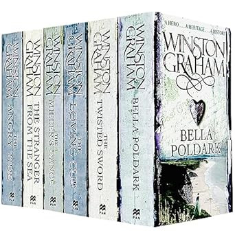 Poldark by Winston Graham Series Books 7 12 Gift Box Set