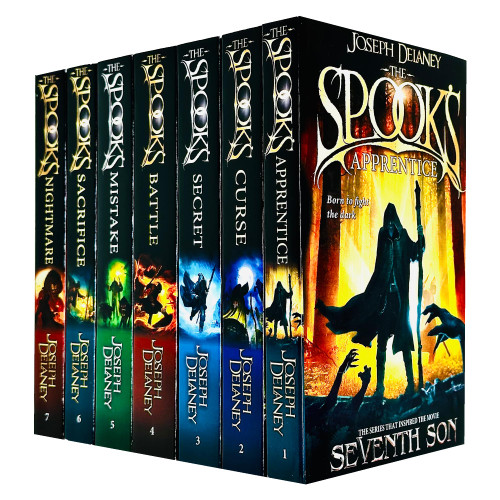 The Spooks Books 1 7 Wardstone Chronicles Collection Set by