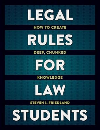Legal Rules for Law Students