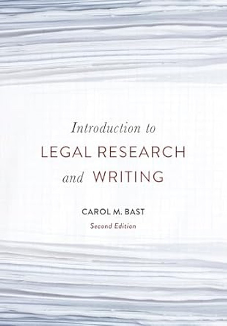 Introduction to Legal Research and Writing