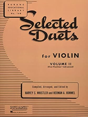 Selected Duets for Violin - Volume 2: Advanced First Position