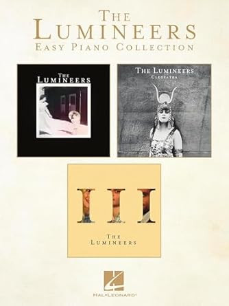 The Lumineers Easy Piano Collection Songbook with Lyrics