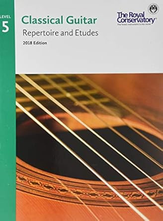 G5R05 Classical Guitar Repertoire and Etudes The Royal