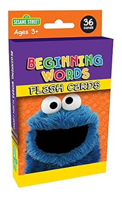 Sesame Street Educational Flashcards-Beginning Words with