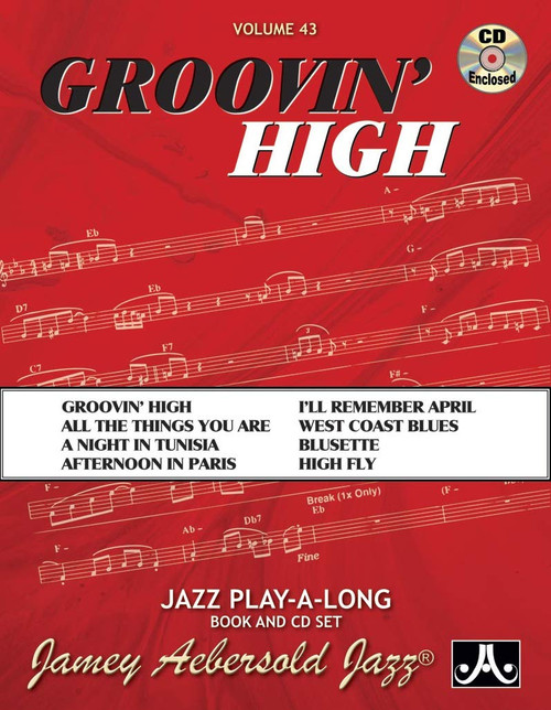 Jamey Aebersold Jazz Groovin' High Vol 43