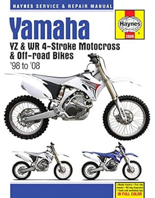 Yamaha YZ & WR 4-Stroke Motocross & Off-road Bikes '98-'08