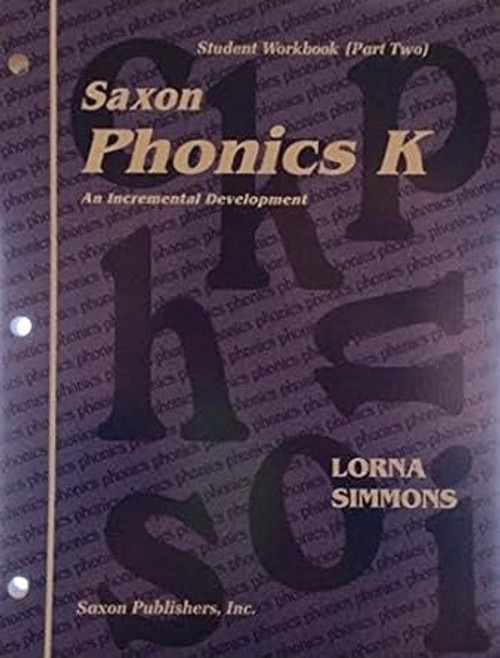 Saxon Phonics K: An Incremental Development