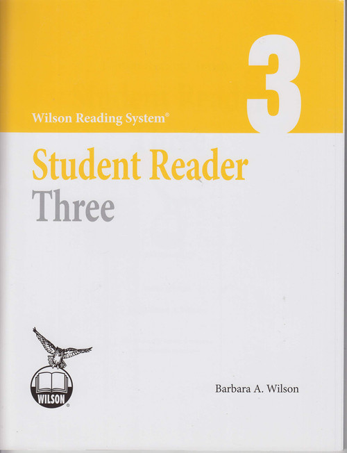 Wilson Reading System Student Reader Three