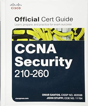 CCNA Security 210-260 Official Cert Guide