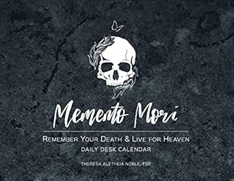 Memento Mori Daily Desk Calendar