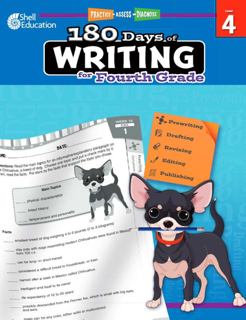 180 Days of Writing for Fourth Grade An Easy-to-Use Fourth