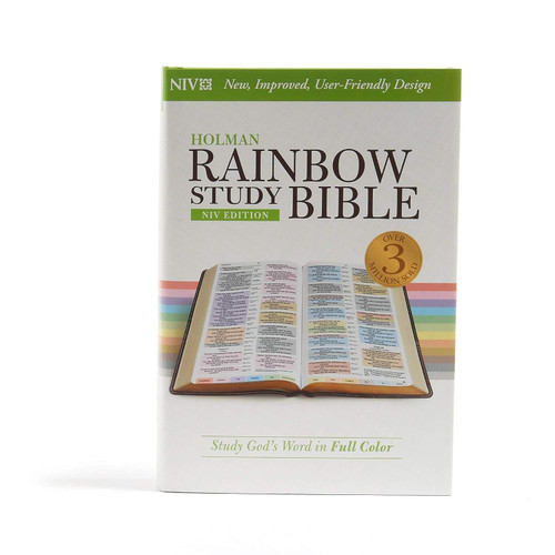 NIV Rainbow Study Bible Jacketed