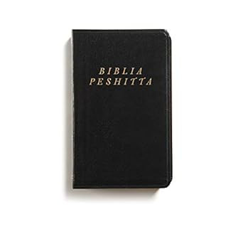 Biblia Peshitta. Imitacion piel negro / Peshitta Bible.