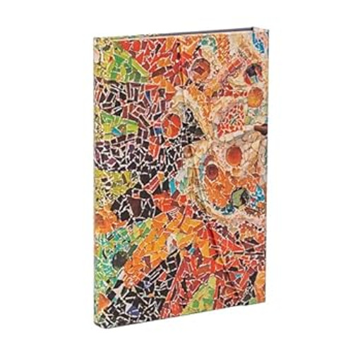 Gaudi's Sun Mini Unlined Journal 176pg 85GSM Antoni Gaudi