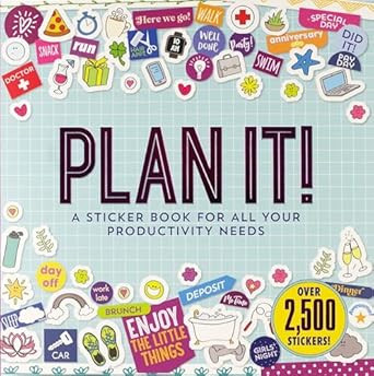Plan It! A Sticker Book for All Your Productivity Needs