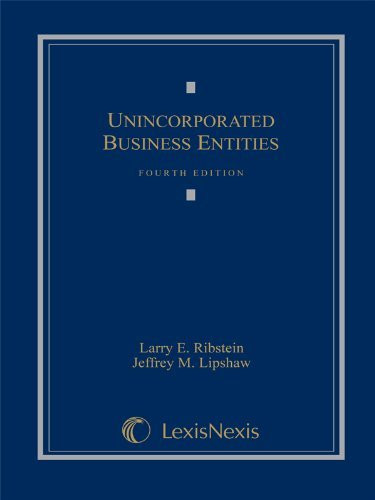 Unincorporated Business Entities