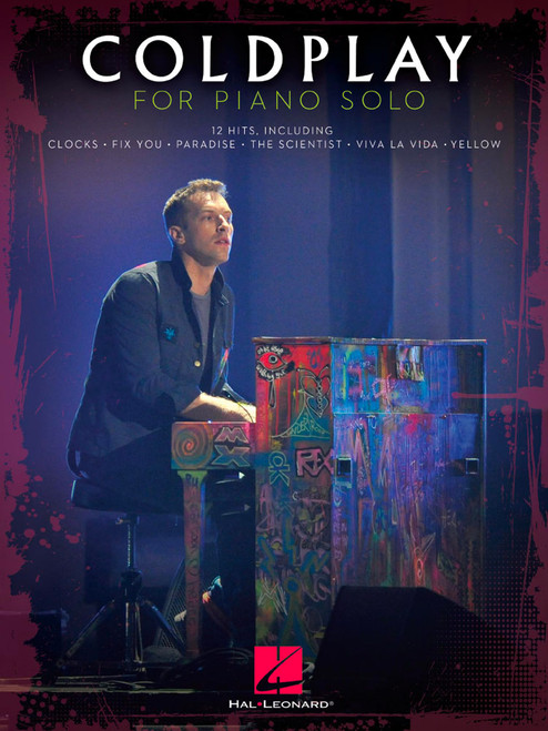 Coldplay for Piano Solo Piano Solo Sheet Music Songbook