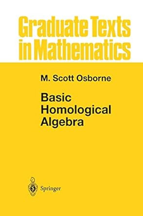 Basic Homological Algebra