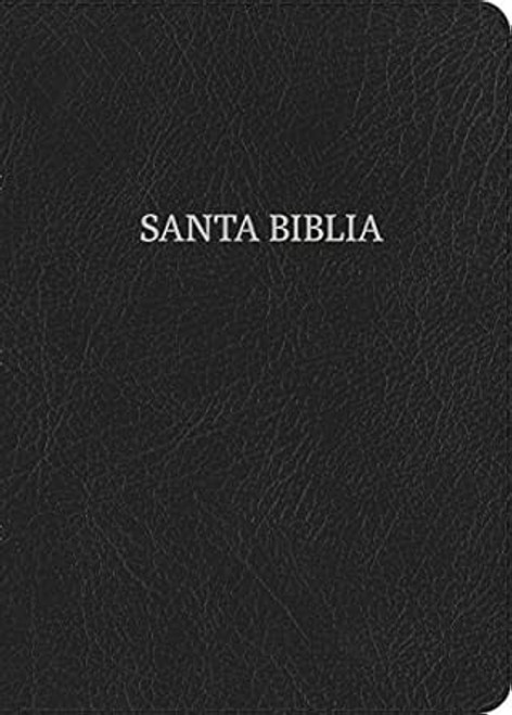 NVI Biblia Letra Gigante negro piel fabricada