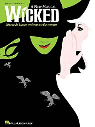 Wicked Beginning Piano Solo Songbook | 8 Songs from the Broadway
