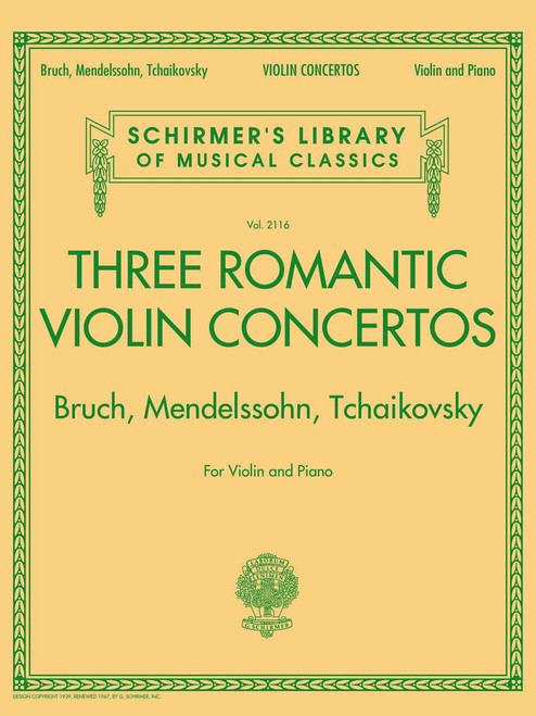 Three Romantic Violin Concertos ??Bruch Mendelssohn Tchaikovsky