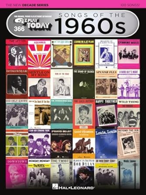 Songs of the 1960s  The New Decade Series | E-Z Play Today