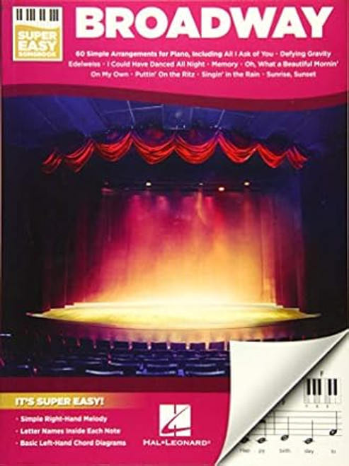 Broadway Super Easy Songbook | 60 Iconic Broadway Hits for Piano
