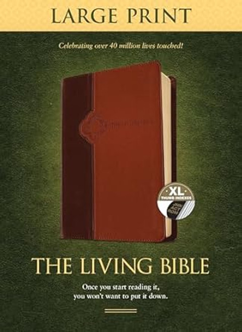 The Living Bible Large Print Edition TuTone