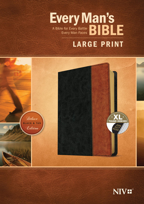 Every Man's Bible NIV Large Print TuTone