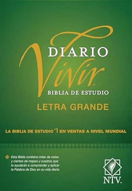 Biblia de estudio del diario vivir NTV letra grande
