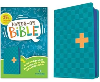 NLT Hands-On Bible for Kids Full-Color Family Activities