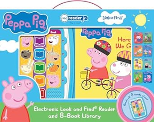 Peppa Pig Electronic Me Reader Jr and 8 Look and Find Sound