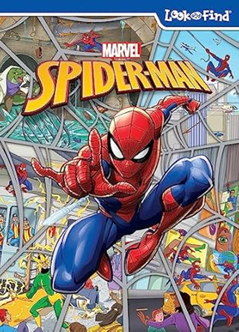 Marvel Spider-Man - Look and Find Activity Book - PI Kids