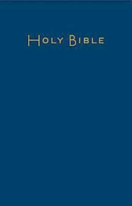 CEB Common English Large Print Pew Bible Navy