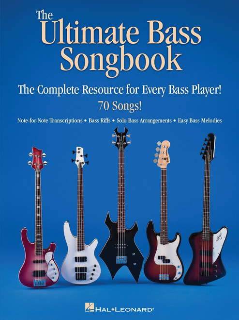 The Ultimate Bass Songbook Sheet Music and Tablature for